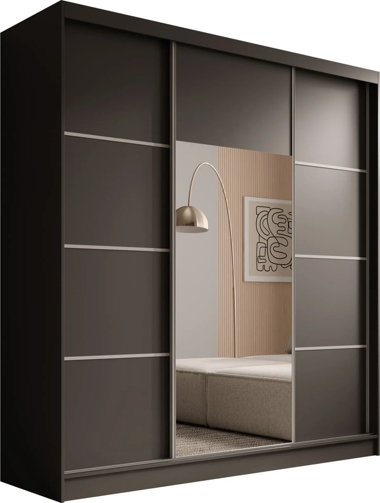 Гардероб Kalli 200 с плъзгащи-Mauro-Gkri