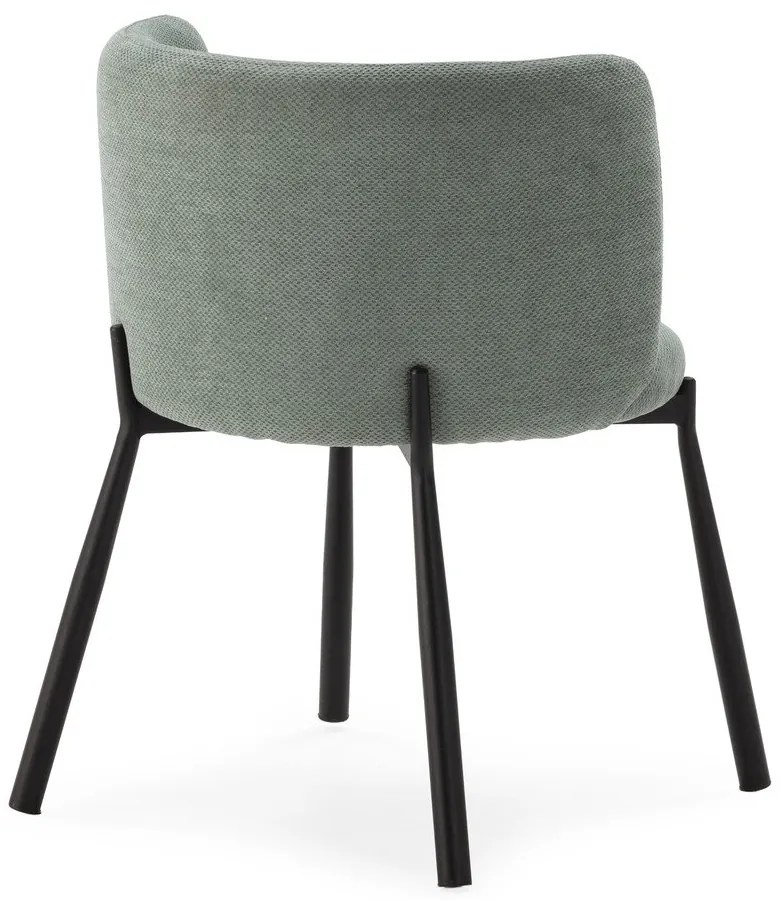 Тапицирани трапезни столове в комплект 2 бр. в цвят мента Ginny – MOME