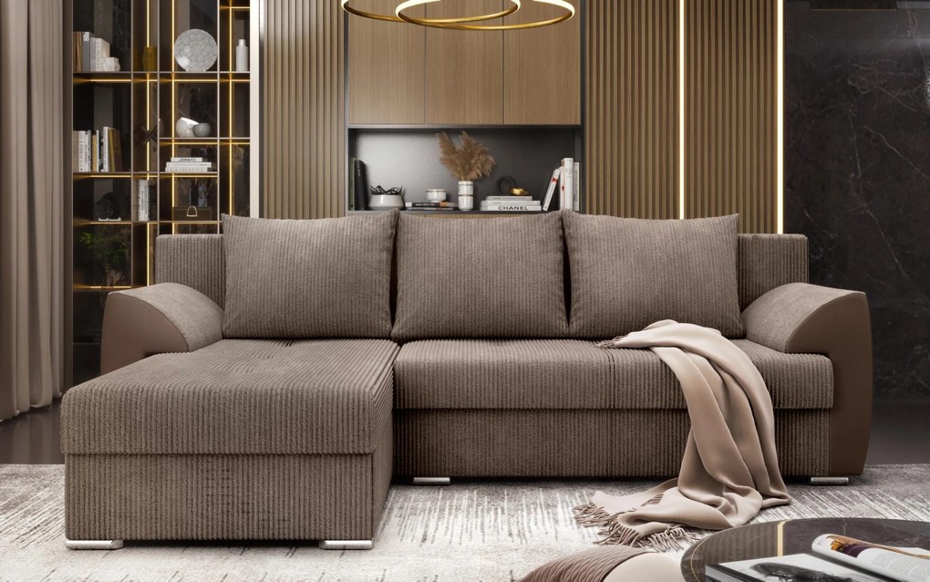 Разтегателен ъглов диван Норд