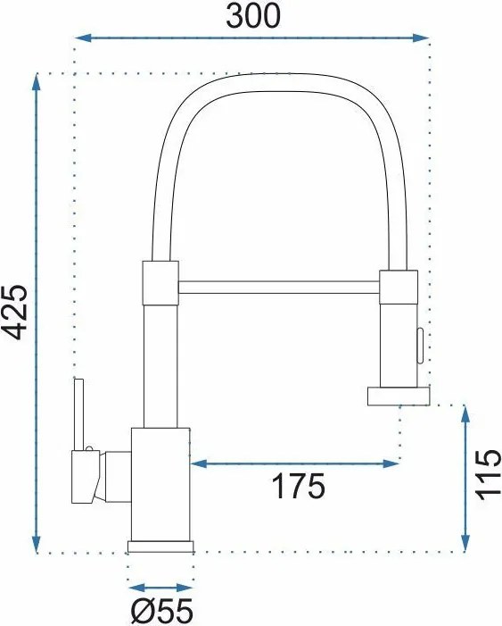 Смесител за кухня REA Colin Titan