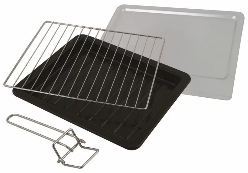 Електрическа фурна Esperanza EKO008N, 1280W, 20 л, 100-230C, Таймер 60 мин, Черен