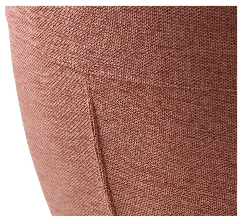 Розов тапициран трапезен стол с подлакътници Roxana – Unique Furniture