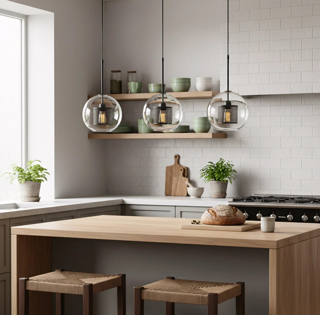 Пендел Black/Loft APP557-1CP 20cm