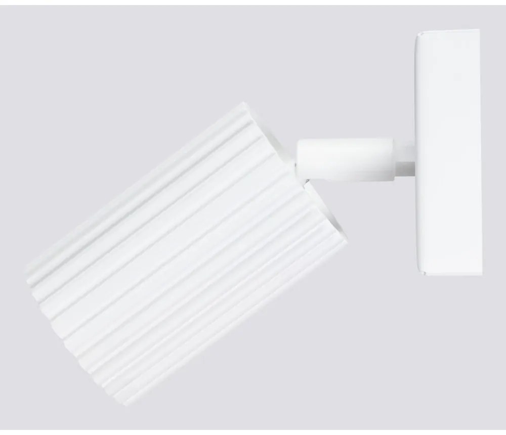 Бял прожектор 8x16 cm Gleam – Sollux