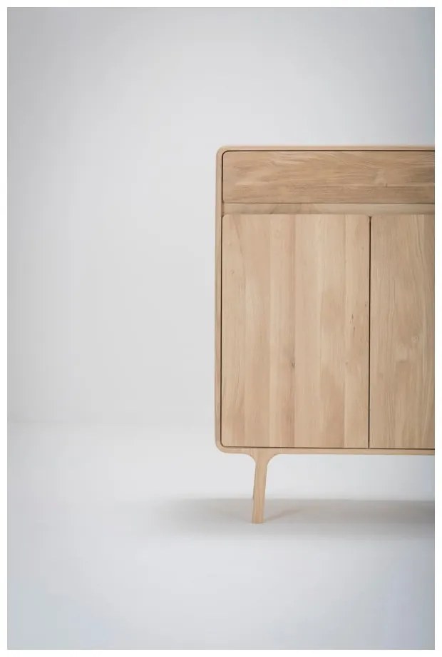 Масивен дъбов скрин Fawn - Gazzda