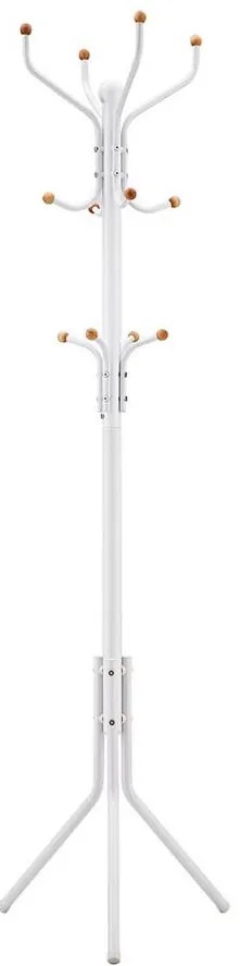 Стояща закачалка LINEA, бяла