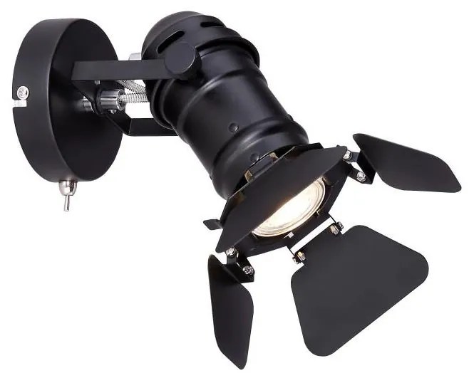 Globo 54650-1B - Стенно точково осветително тяло EGON 1xGU10/50W/230V