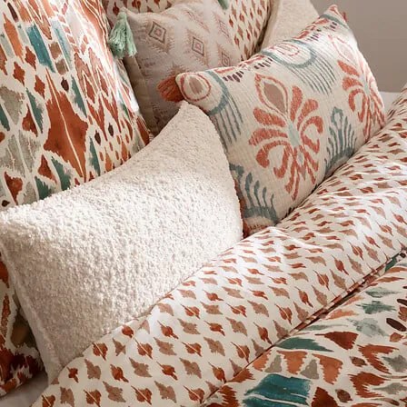 Декоративна възглавница atmosphera Linah, 30x50 cm - Теракота