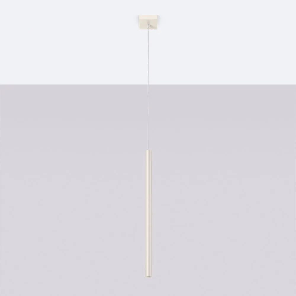 Кремаво висящо осветително тяло Fideus – Sollux