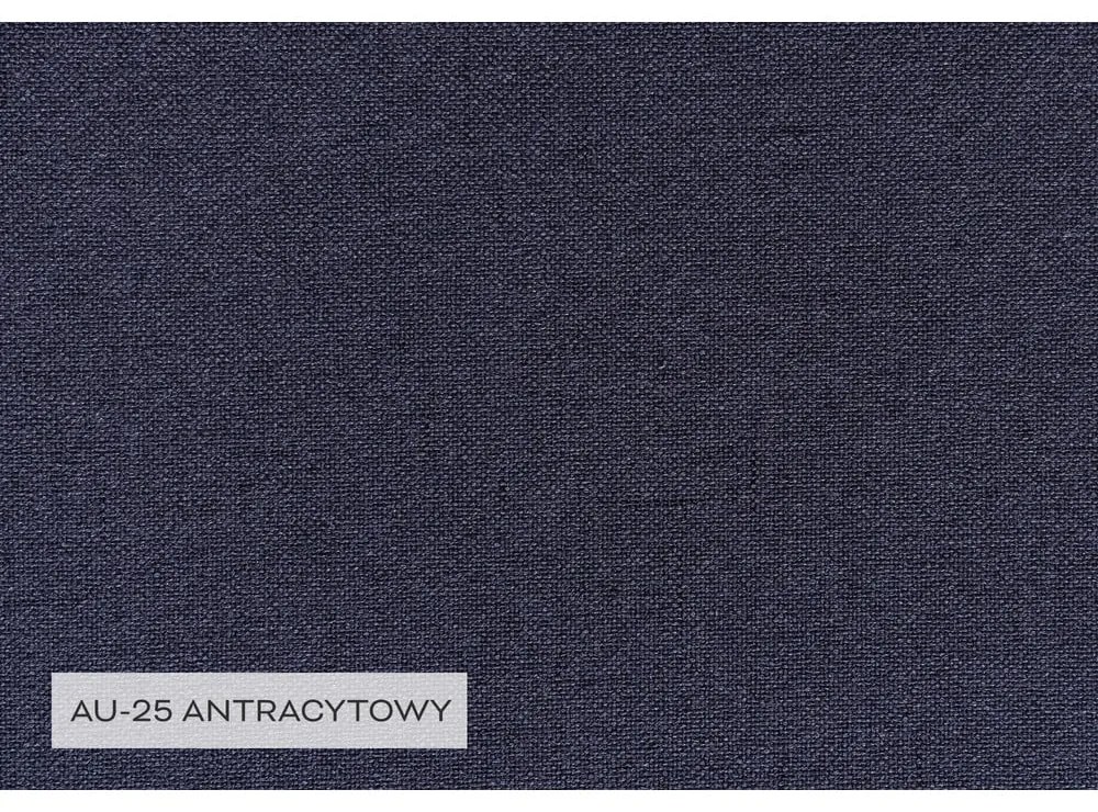 Антрацитен разтегателен/с място за съхранение ъглов диван (ляв ъгъл/U форма) Classy Sophie – Miuform