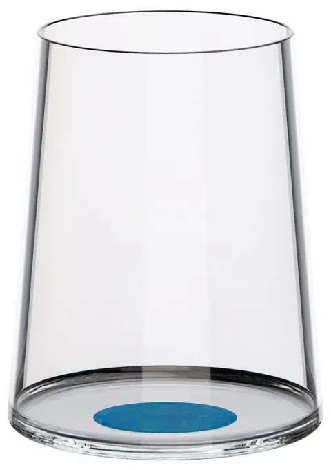 Комплект 2 бр кристални чаши за бяло вино Trebonn SplitGlass 2025122, 280 мл, Ø7.3x9 см, Модулна система, Син