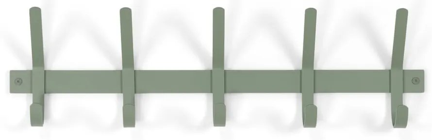 Сиво-зелена метална стенна закачалка 70 cm Dexter – Spinder Design