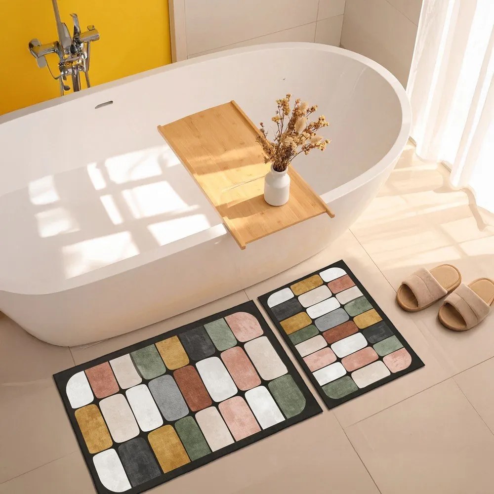 Килими за баня в комплект 2 бр. 60x100 cm – Foutastic