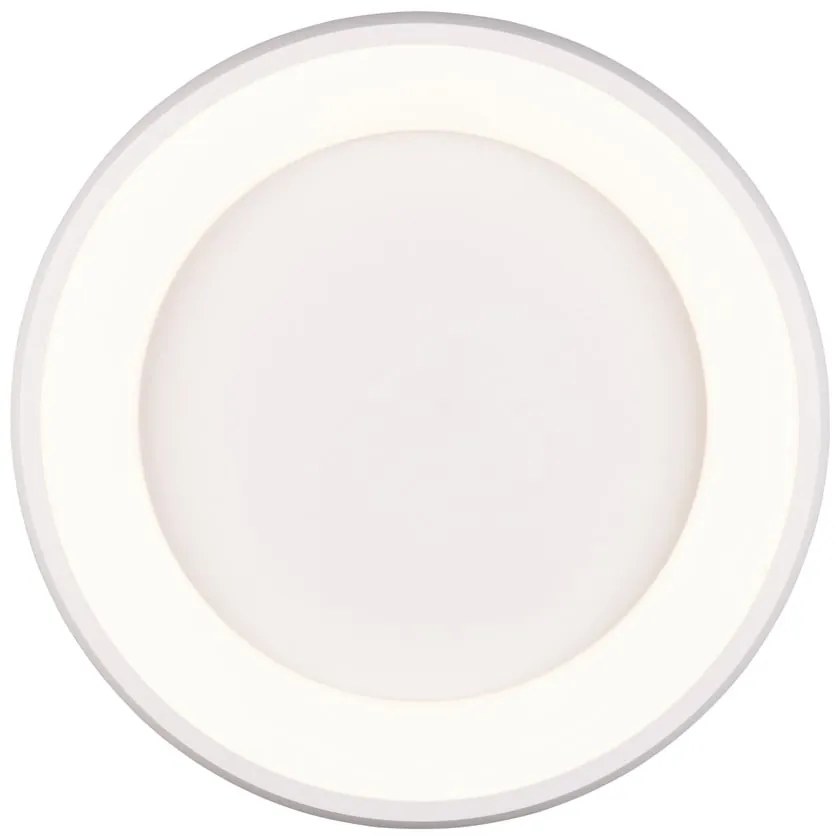 Бяло LED затъмняващо се осветително тяло за таван Cardona – Trio