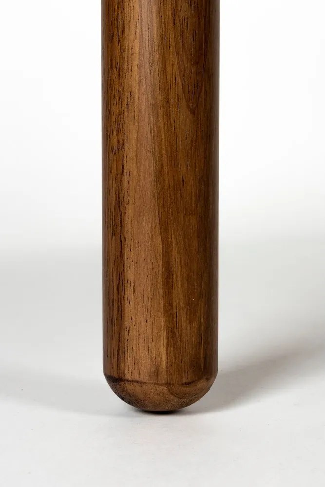 Кръгла трапезна маса от декор от орех ø 128 cm Storm – Zuiver