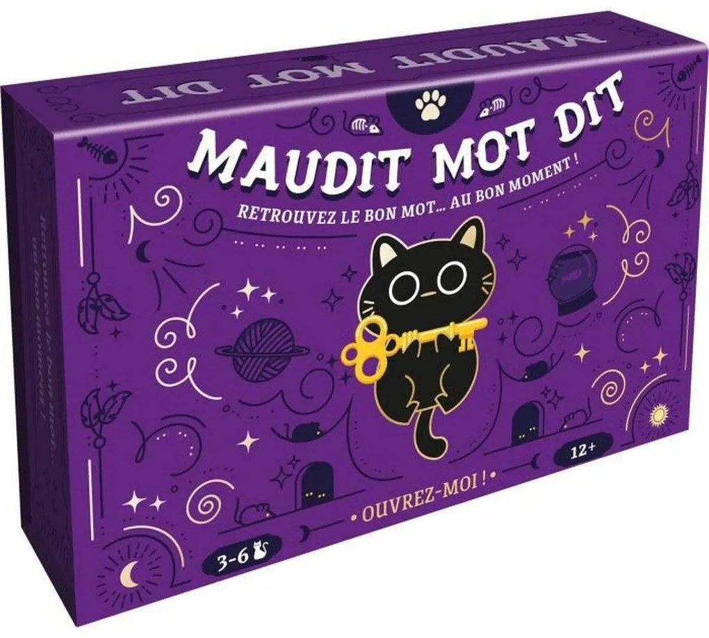 Еротични карти Asmodee Maudit Mot Dit (FR)