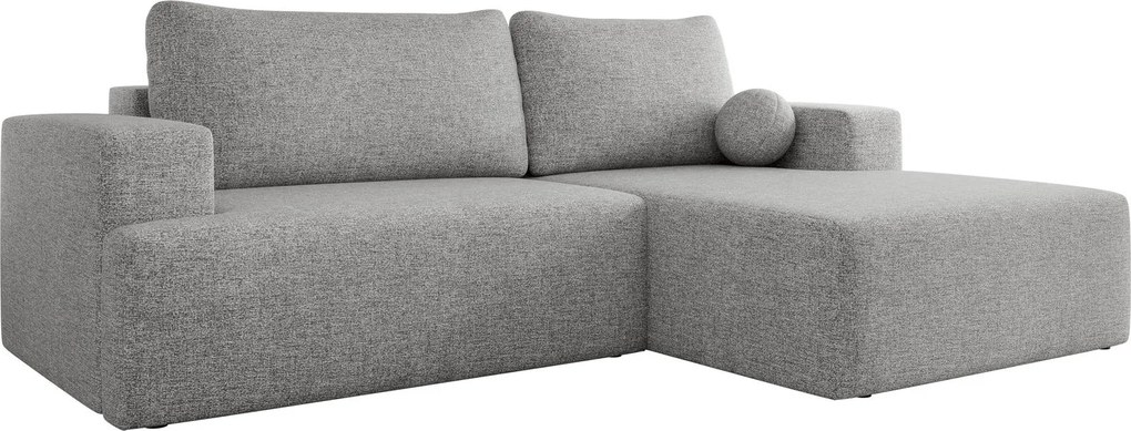 Ъглов Диван Миво-Сив-Десен