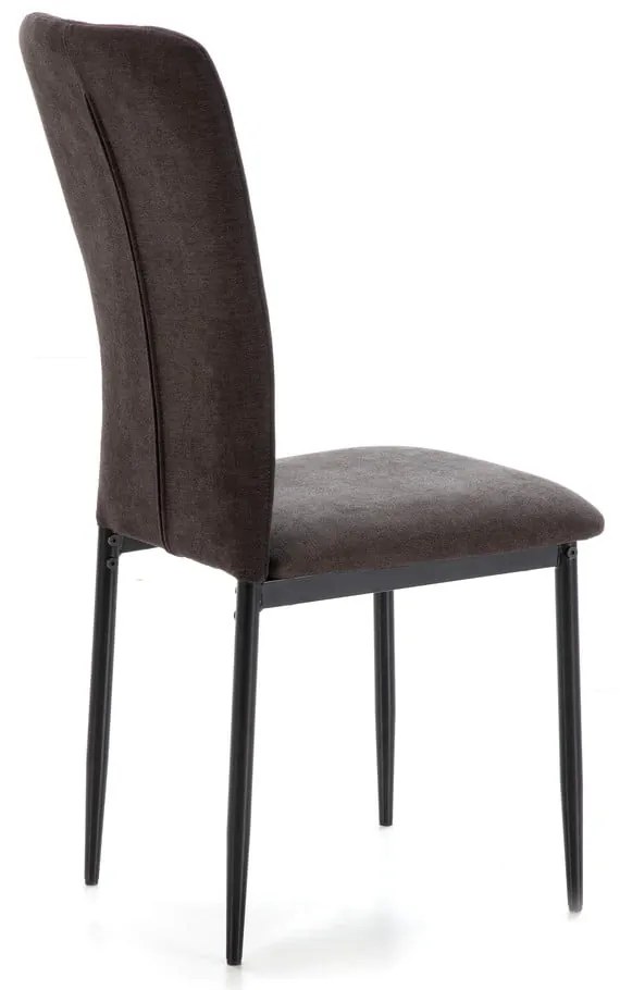 Черни трапезни столове в комплект от 4 бр. Holly – Marckeric