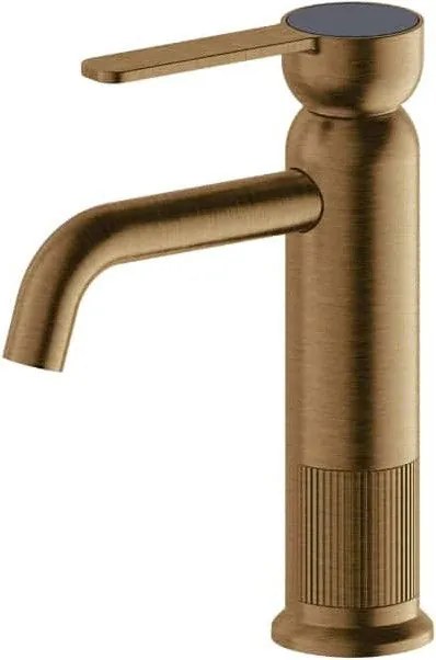 Смесител за умивалник с клапан Clic-Clac Lumiere Vicario-месинг