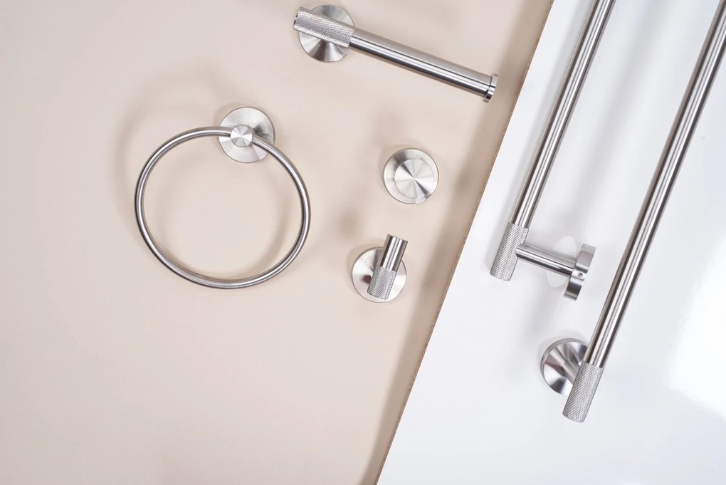 Закачалка за баня Ring 6610 Modern Brush Nickel