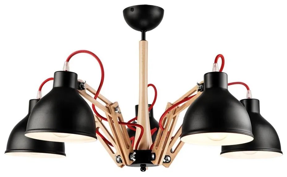 Плафон MARCELLO 5xE27/60W/230V за таван