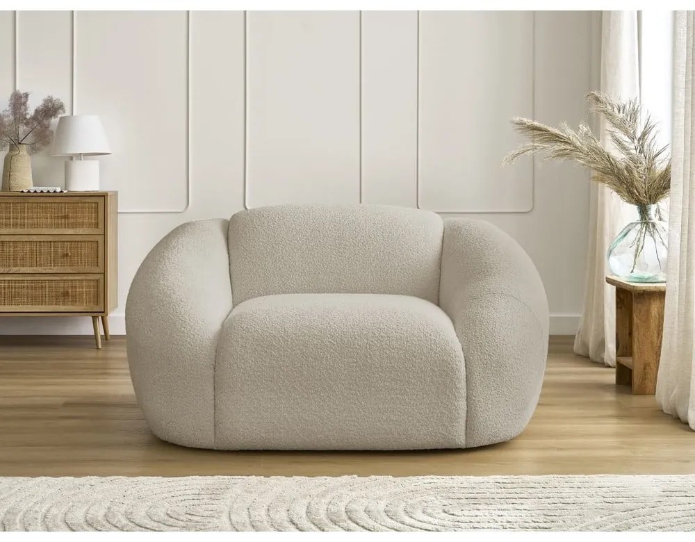 Бежово кресло от букле Tina – Bobochic Paris