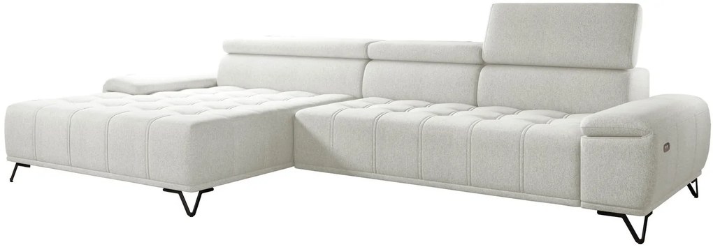 Ъглов диван Priscilla mini-Ekrou-Left