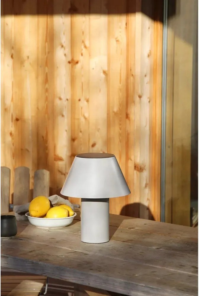 LED настолно затъмняващо се външно осветително тяло със соларен панел/с USB ø 25 cm Vivo – Markslöjd