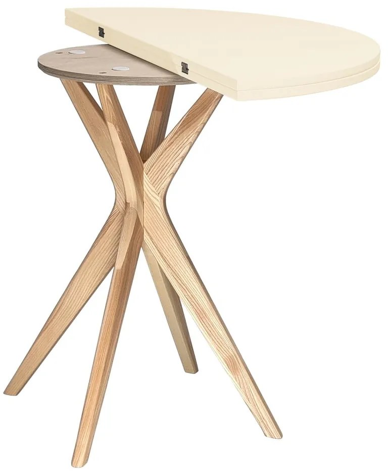 Кръгла сгъваема трапезна маса 45x90 cm Jubi – Ragaba