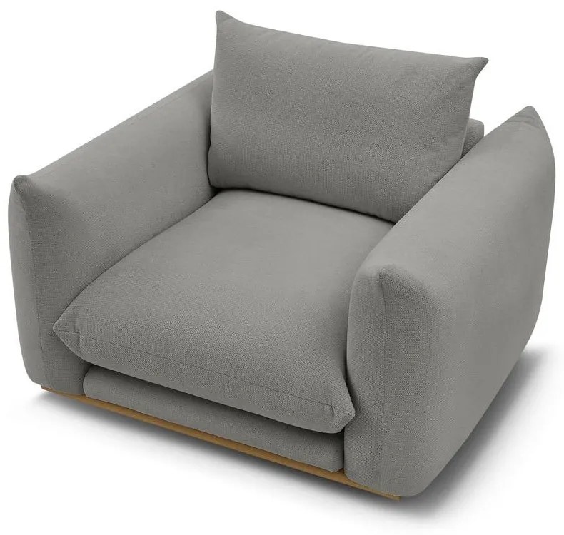 Сиво кресло Ernest – Bobochic Paris