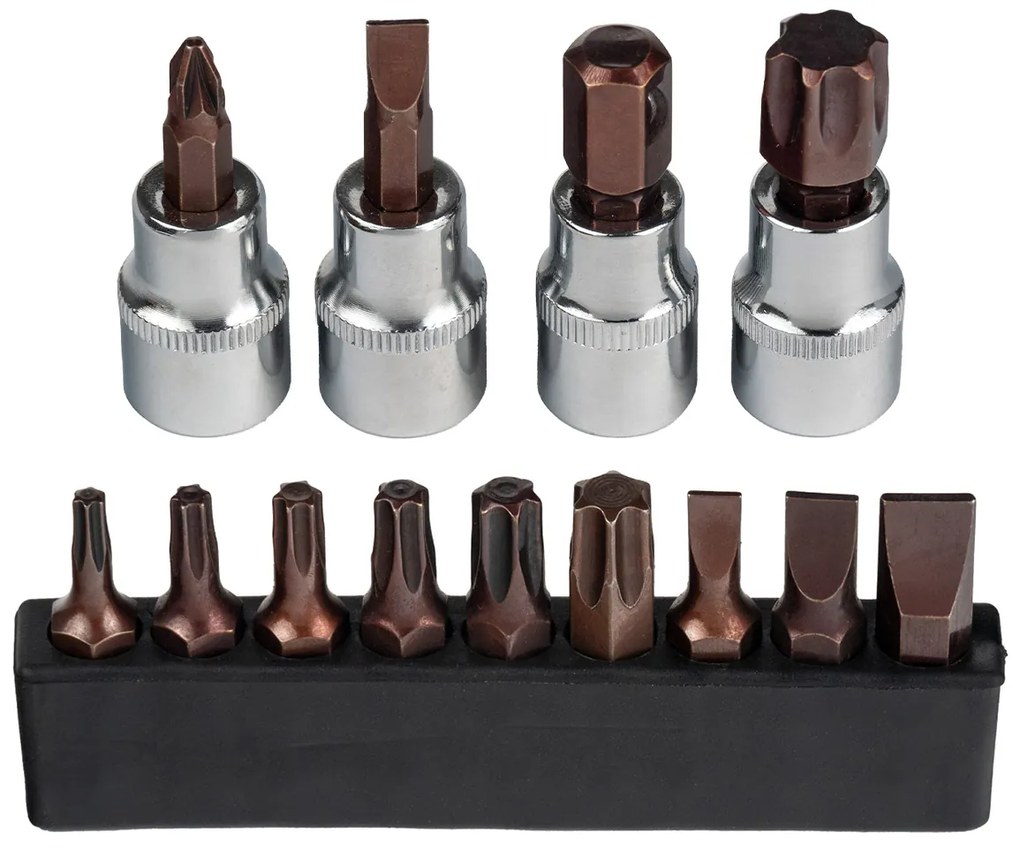 Комплект от 163бр. 1/2", 1/4", 3/8" гаечни ключове CrV Professional