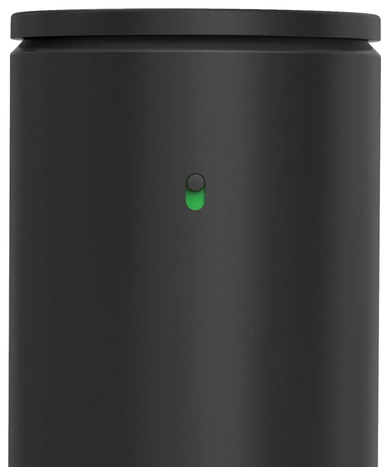 Матово-черен безконтактен стоманен дозатор за сапун 414 ml - simplehuman