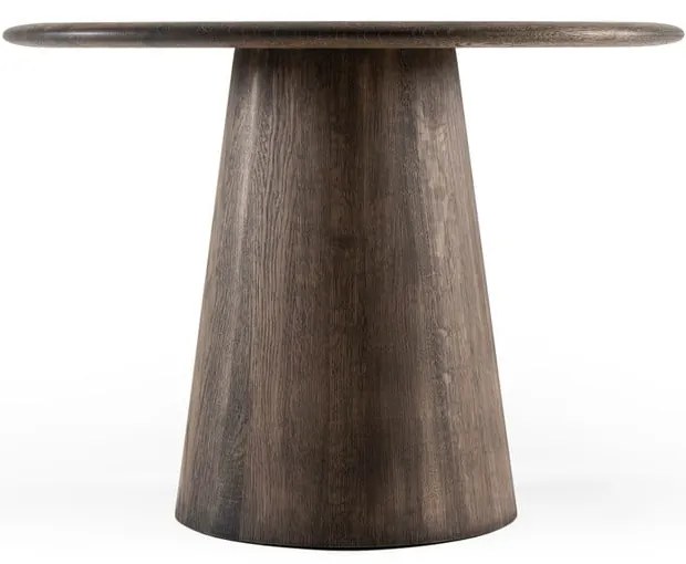 Кръгла странична масичка от масивен дъб ø 55 cm Mushroom – Gazzda