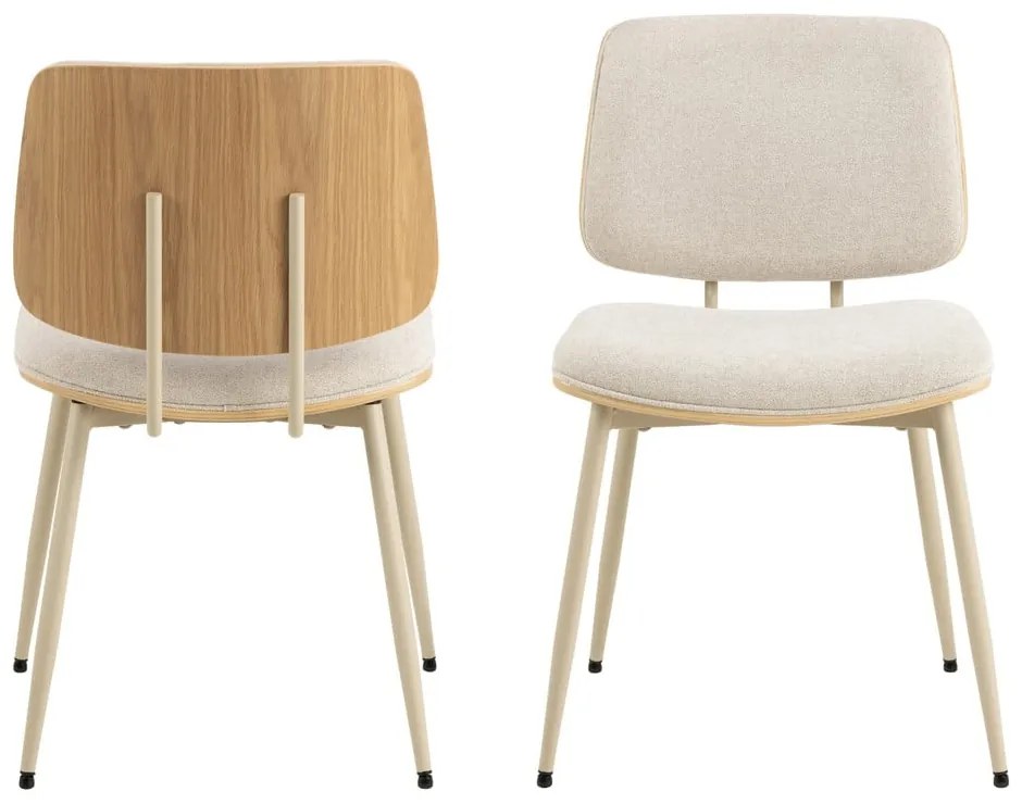 Кремав трапезен стол Owen – Actona