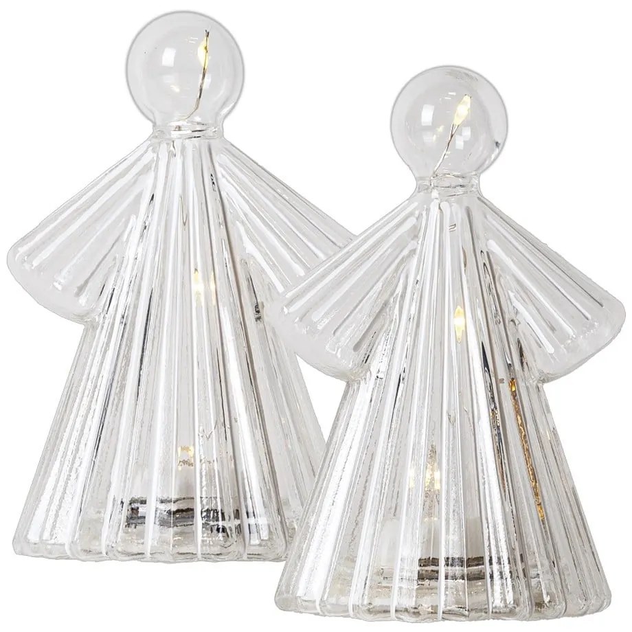 Светлинни декорации в комплект от 2 бр. ø 6,5 cm Alberte - Sirius