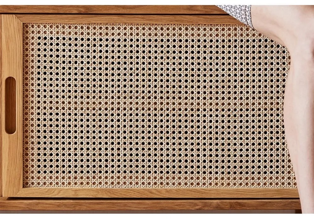 Масичка за телевизор от дъб 142x64 cm Pola - The Beds