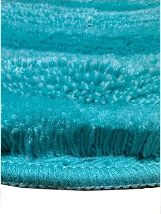 Изтривалка за баня Кръгла мента, ⌀ 90 cm - Foutastic