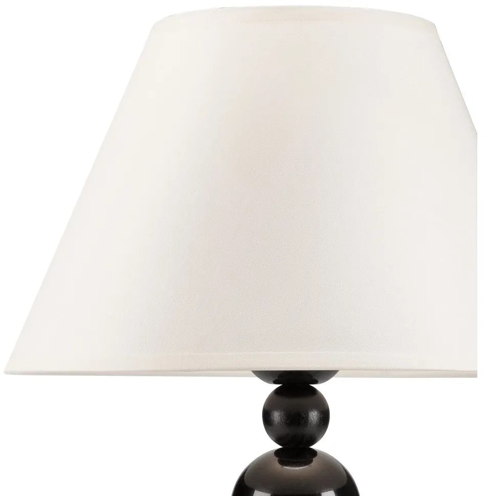 Черна настолна лампа - LAMKUR