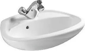 Умивалник CLASSICA 8 460 mm бял с отвор за смесител