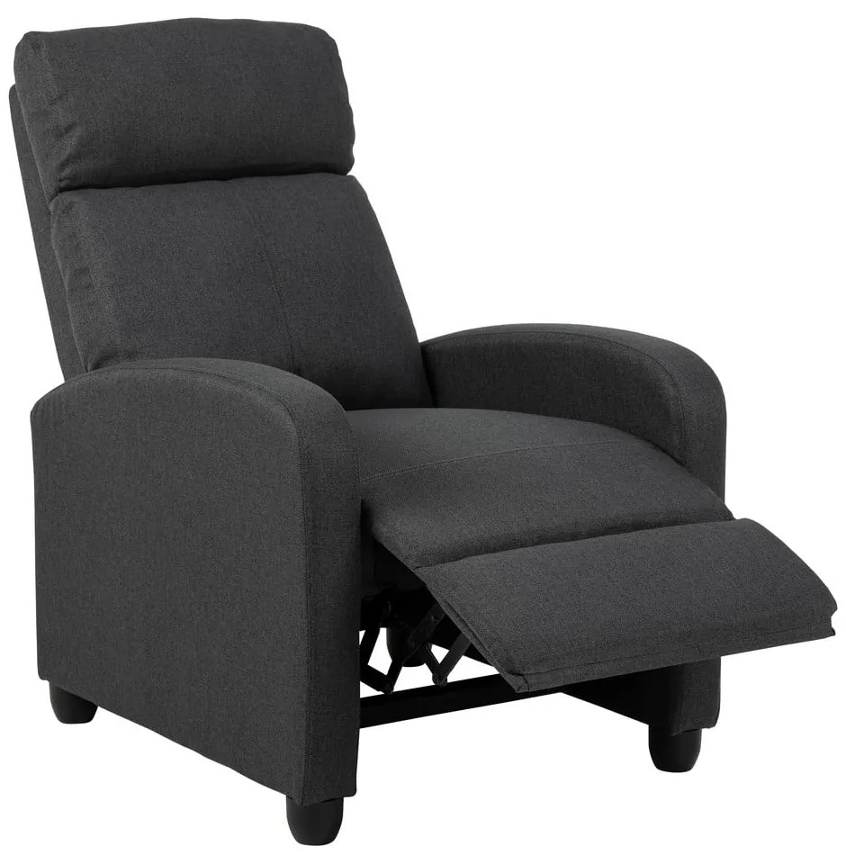 Антрацитно релаксиращо кресло Siom – Actona