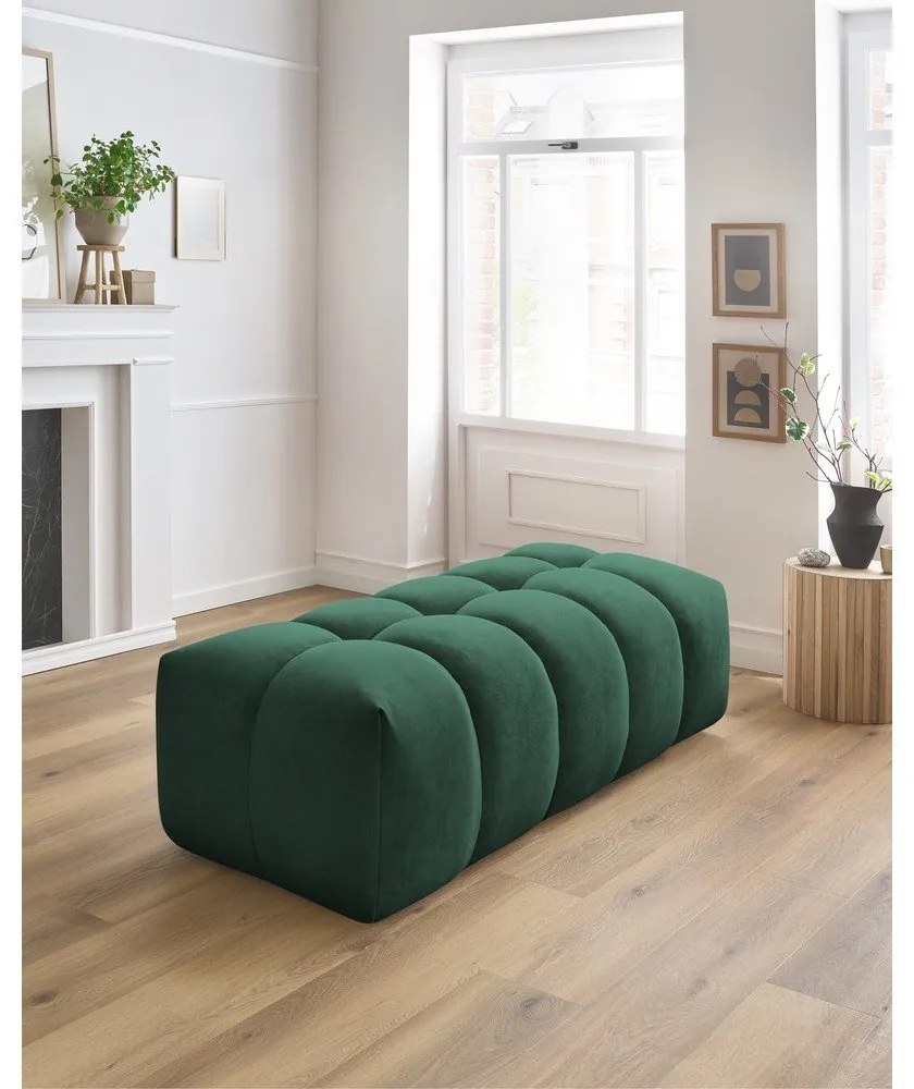 Зелено столче за крака Mont-Blanc - Bobochic Paris