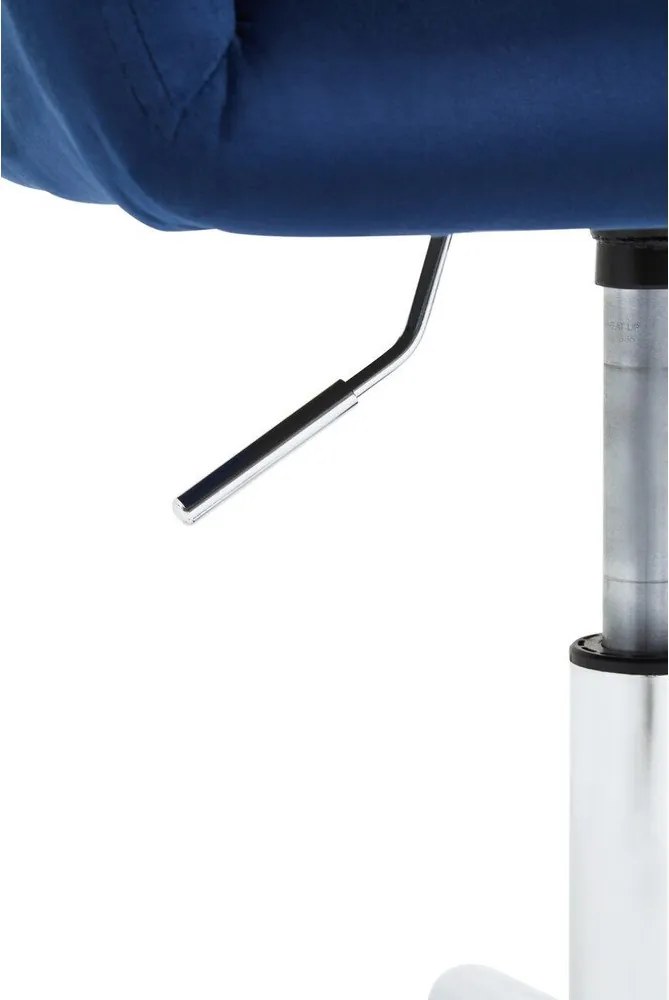 Син тапициран офис стол Brent – Premier Housewares