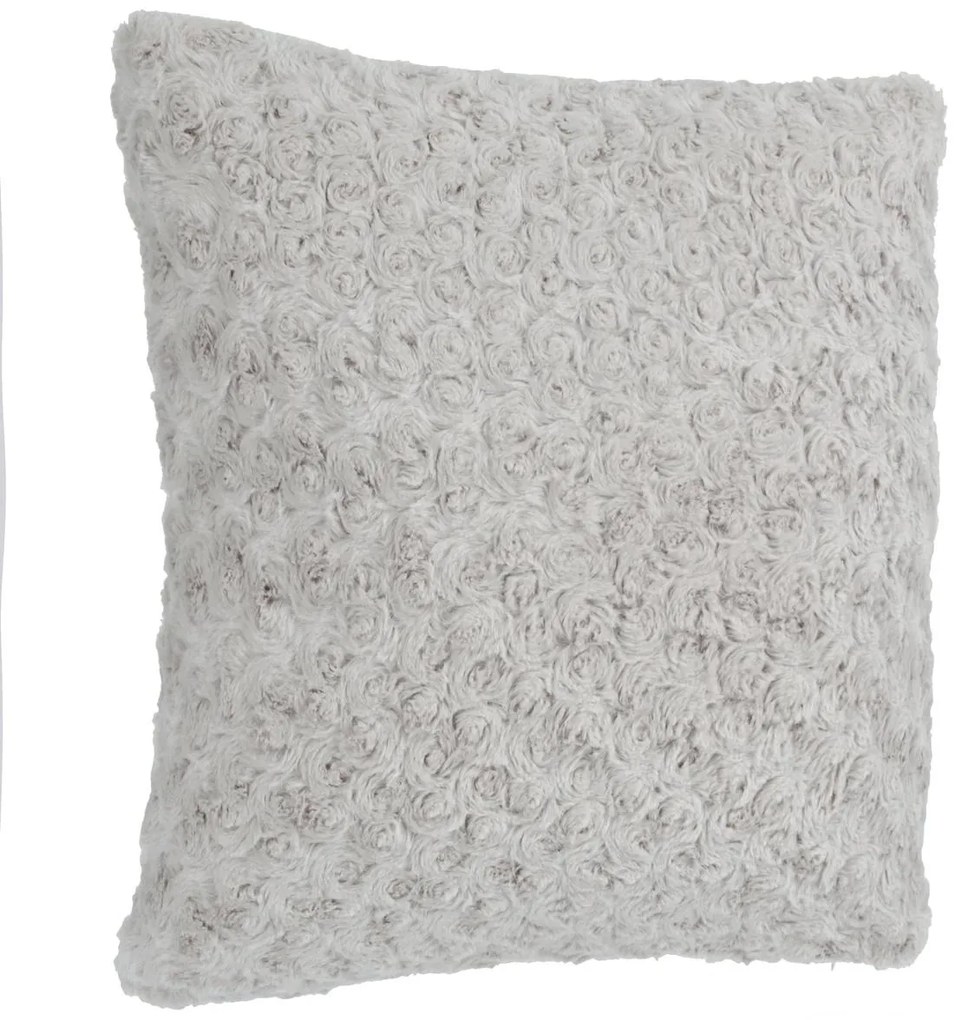 Декоративна възглавница atmosphera Soft, 45x45 cm - Светлосив