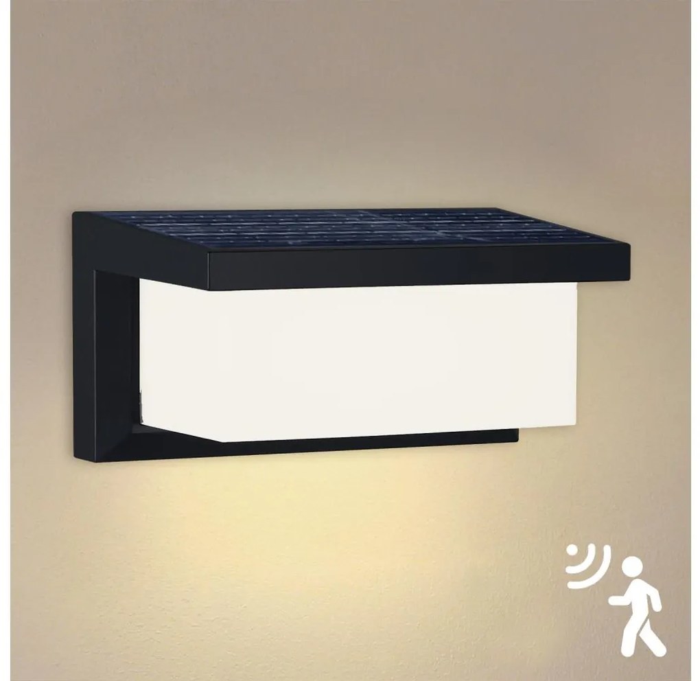 Brilagi - LED соларен стенен фенер с сензор BRICKY LED/5W/6V IP65