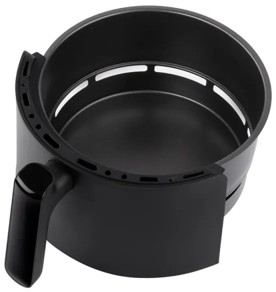 Фритюрник с горещ въздух Russell Hobbs SatisFry Panoramic 27420-56, 1650W, 5.5 л, 10 програми, Дигитален LED дисплей, Термостат, Таймер, Черен
