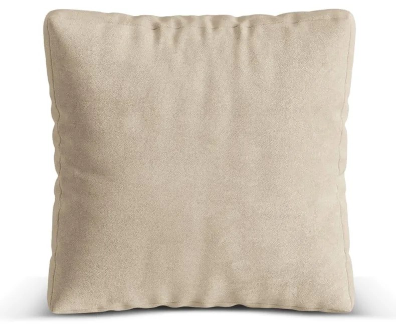 Бежова кадифена възглавница за модулен диван Martina – Micadoni