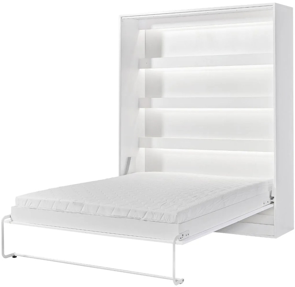 Стенно Легло Етер II-Бяло-Черен-140 х 200