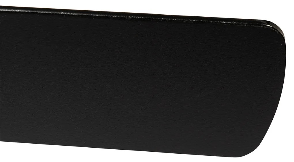 Вентилатор за таван черен с дървен принт 107,5 см с издърпващ се ключ - Mistral Johanna