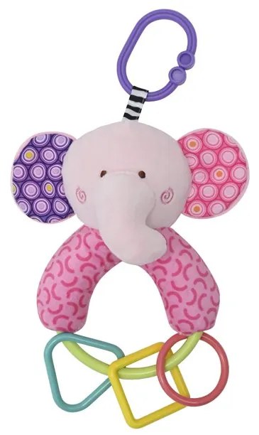 Lorelli Toys  -  ДРЪНКАЛКА ФИГУРИ LORELLI TOYS СЛОНЧЕ РОЗОВО