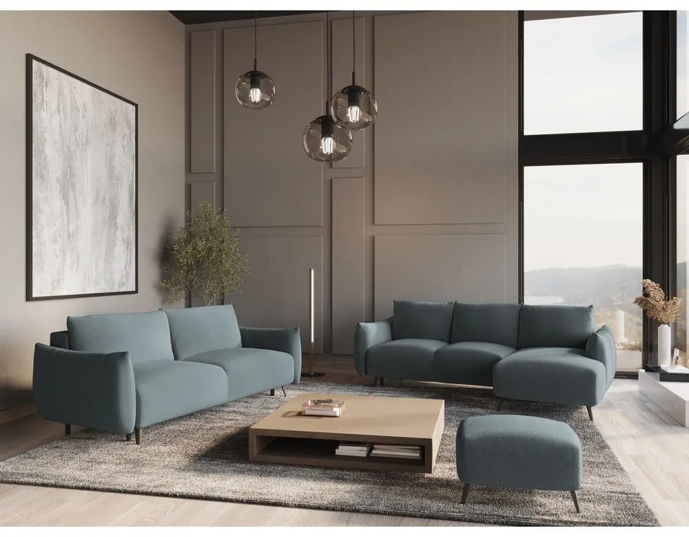 Светлосиня табуретка Malie – Makamii